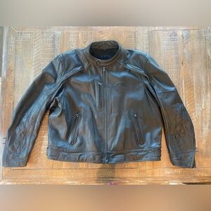 Harley-Davidson Black Guard Leather Jacket